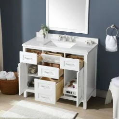 Ove Decors Tahoe III 42 in. Single Sink Bathroom Vanity with Countertop, White, 15VVA-TAH342-007EI, 15VVA-TAH342-007EI 13 Ove Decors Tahoe III 42 in. Single Sink Bathroom Vanity with Countertop, White, 15VVA-TAH342-007EI, 15VVA-TAH342-007EI -Cheap Ove Decors Store 1732309 A3