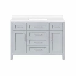 Ove Decors Tahoe III Double Sink Bathroom Vanity with Countertop, 15VVA-TAH348-039EI
