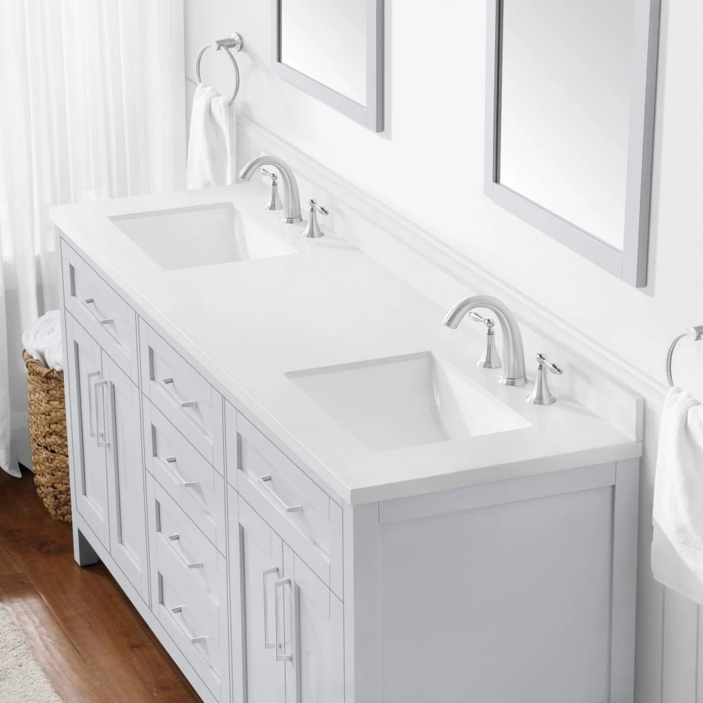 Ove Decors Tahoe III 72 in. Single Sink Bathroom Vanity with Countertop, Dove Grey, 15VVA-TAH372-039EI 3 Ove Decors Tahoe III 72 in. Single Sink Bathroom Vanity with Countertop, Dove Grey, 15VVA-TAH372-039EI - Image 3