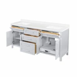 Ove Decors Tahoe III 72 in. Single Sink Bathroom Vanity with Countertop, Dove Grey, 15VVA-TAH372-039EI 18 Ove Decors Tahoe III 72 in. Single Sink Bathroom Vanity with Countertop, Dove Grey, 15VVA-TAH372-039EI -Cheap Ove Decors Store 1732314 A8