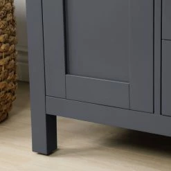 Ove Decors Tahoe 48 in. Double Sink Bathroom Vanity with Countertop, Dark Charcoal, 15VVA-TAHB48-038EI -Cheap Ove Decors Store 1732322 A6
