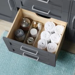 Ove Decors Tahoe 48 in. Double Sink Bathroom Vanity with Countertop, Dark Charcoal, 15VVA-TAHB48-038EI -Cheap Ove Decors Store 1732322 A7