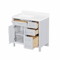 Ove Decors Tahoe III 36 in. Single Sink Bathroom Vanity with Countertop, Dove Grey, 15VKC-TAH336-039EI, 15VKC-TAH336-039EI -Cheap Ove Decors Store 1732328 A6