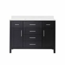 Ove Decors Tahoe 48 in. Single Sink Bathroom Vanity with Countertop, Espresso, 15VKC-TAHB48-C69EI, 15VKC-TAHB48-C69EI
