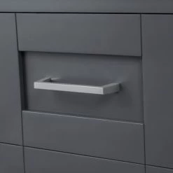 Ove Decors Tahoe 60 in. Double Sink Bathroom Vanity with Countertop, Dark Charcoal, 15VKC-TAHB60-038EI -Cheap Ove Decors Store 1732341 A7