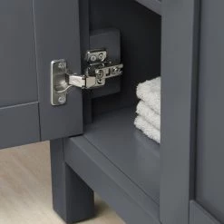 Ove Decors Tahoe 72 in. Double Sink Bathroom Vanity with Countertop, Dark Charcoal -Cheap Ove Decors Store 1732344 A8