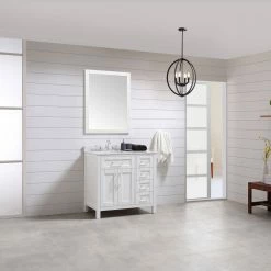 Ove Decors Tahoe 36 in. Single Sink Bathroom Vanity with Countertop, White, 15VKC-TAHO36-007EI -Cheap Ove Decors Store 1732347 A3