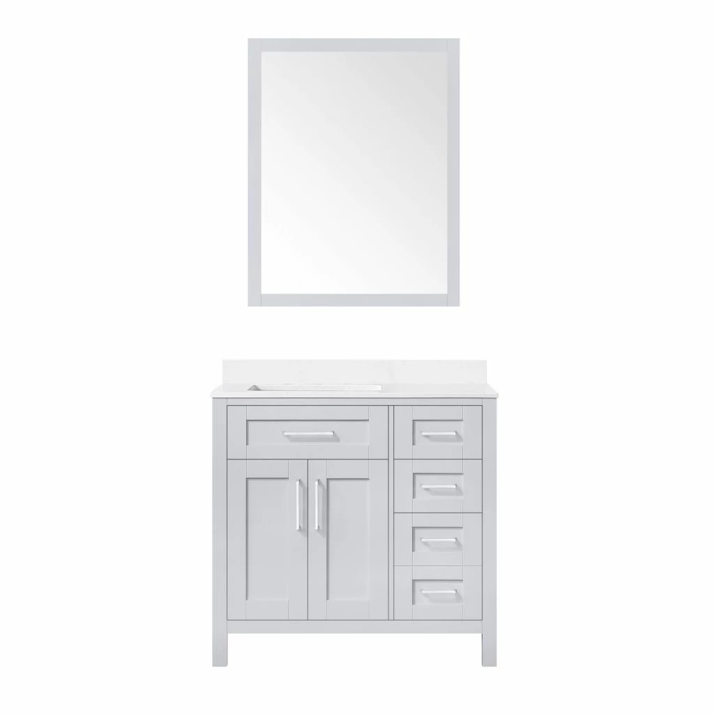 Ove Decors Tahoe 36 in. Single Sink Bathroom Vanity with Countertop, Dove Grey, 15VKC-TAHO36-039EI, 15VKC-TAHO36-039EI 1 Ove Decors Tahoe 36 in. Single Sink Bathroom Vanity with Countertop, Dove Grey, 15VKC-TAHO36-039EI, 15VKC-TAHO36-039EI