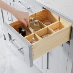 Ove Decors Tahoe 48 in. Single Sink Bathroom Vanity with Countertop, Dove Grey, 15VKC-TAHO48-039EI, 15VKC-TAHO48-039EI -Cheap Ove Decors Store 1732351 A7