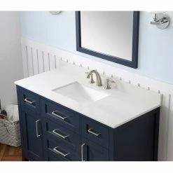 Ove Decors Tahoe 48 in. Single Sink Bathroom Vanity with Countertop, Midnight Blue, 15VKC-TAHO48-045EI, 15VKC-TAHO48-045EI -Cheap Ove Decors Store 1732352 A5