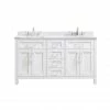 Ove Decors Tahoe 60 in. Double Sink Bathroom Vanity with Countertop, White, 15VKC-TAHO60-007EI, 15VKC-TAHO60-007EI