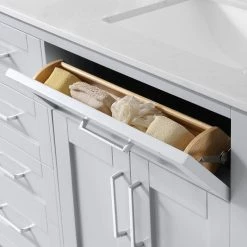 Ove Decors Tahoe 72 in. Double Sink Bathroom Vanity with Countertop, Dove Grey, 15VKC-TAHO72-039EI -Cheap Ove Decors Store 1732357 A7