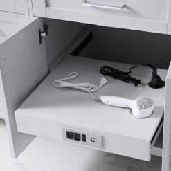 Ove Decors Tahoe 72 in. Double Sink Bathroom Vanity with Countertop, Dove Grey, 15VKC-TAHO72-039EI -Cheap Ove Decors Store 1732357 A8