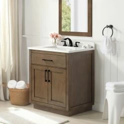 Ove Decors Athea Single Sink Bathroom Vanity with Countertop -Cheap Ove Decors Store 1732366 A4