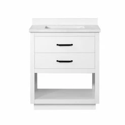 Ove Decors Carran 30 in. Single Sink Bathroom Vanity with Countertop, 15VVAR-CARR30-007EI
