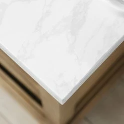 Ove Decors Edenderry Single Sink Bathroom Barn Door Vanity with Countertop, 15VVAR-EDEN30-122EI -Cheap Ove Decors Store 1732388 A7