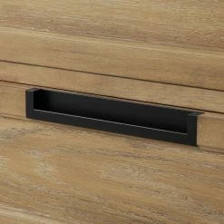 Ove Decors Edenderry 36 in. Single Sink Bathroom Barn Door Vanity with Countertop, Rustic Almond, 15VVAR-EDEN36-122EI -Cheap Ove Decors Store 1732390 A7