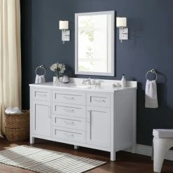 Ove Decors Tahoe II Single Basin Vanity, 60 in., Dove Grey, 15VVA-TAH260-039EI -Cheap Ove Decors Store 1732400 A3