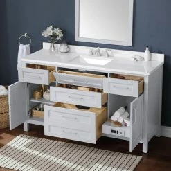 Ove Decors Tahoe II Single Basin Vanity, 60 in., Dove Grey, 15VVA-TAH260-039EI -Cheap Ove Decors Store 1732400 A4