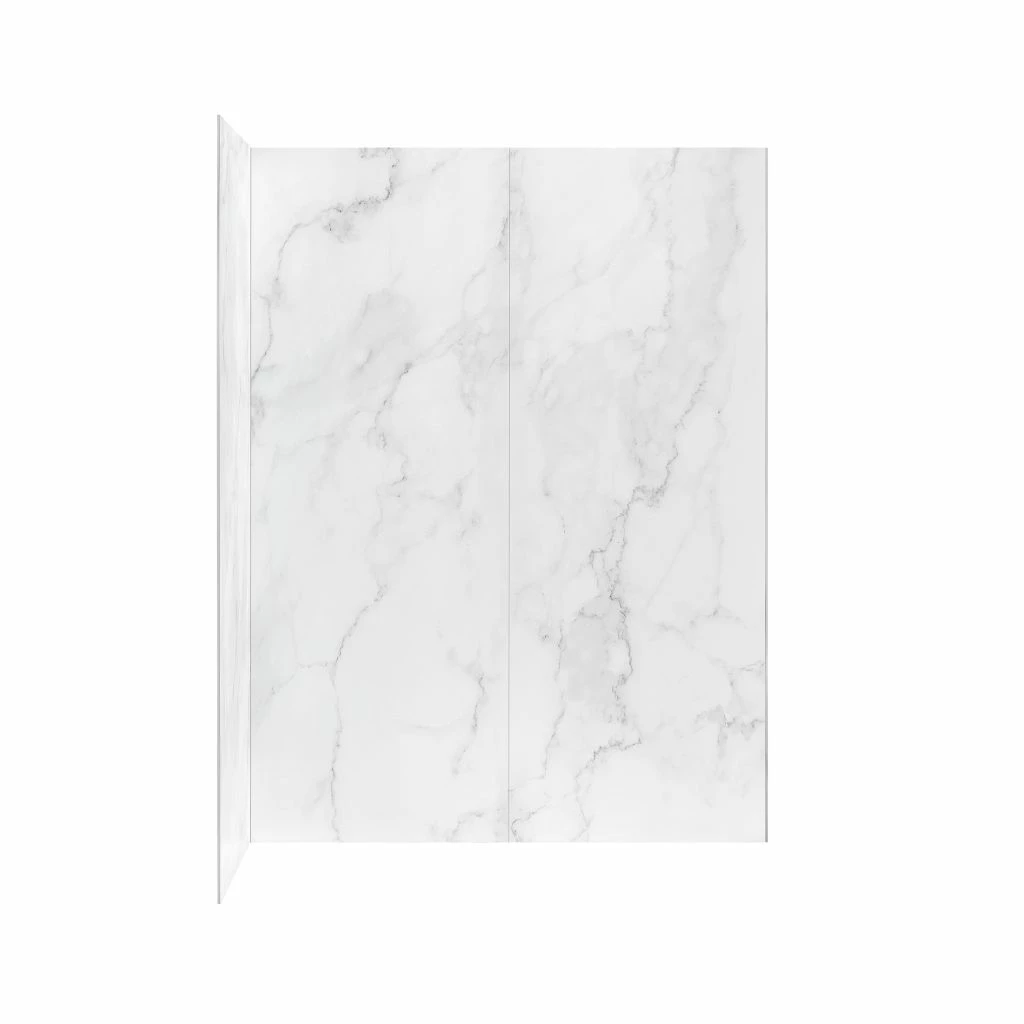 Ove Decors Arroyo Solid Surface Corner Shower Wall, 60 in. x 32 in. 3 Ove Decors Arroyo Solid Surface Corner Shower Wall, 60 in. x 32 in. - Image 3
