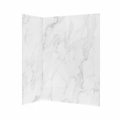 Ove Decors Arroyo Solid Surface Corner Shower Wall, 60 in. x 32 in. 12 Ove Decors Arroyo Solid Surface Corner Shower Wall, 60 in. x 32 in. -Cheap Ove Decors Store 1734340 A3