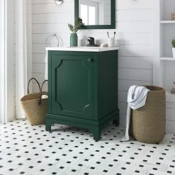 Ove Decors Tulsa 24 in. Single Sink Bathroom Vanity, 15VVAR-TULS24-100EV -Cheap Ove Decors Store 1737086 A2