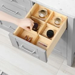 Ove Decors Tahoe VI 48 in. Single Sink Bathroom Vanity with Marble Countertop, Vintage Grey, 15VVA-TAH648-123FY -Cheap Ove Decors Store 1738438 A9