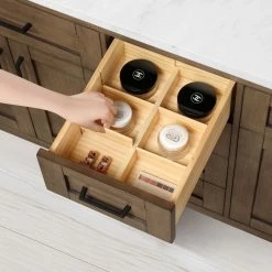 Ove Decors Tahoe VI 60 in. Double Sink Bathroom Vanity with Marble Countertop, Almond Latte, 15VVA-TAH660-059FY -Cheap Ove Decors Store 1738440 A9