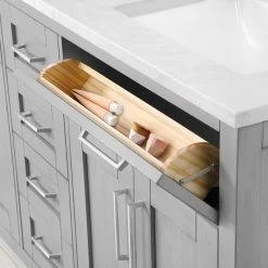 Ove Decors Tahoe VI 60 in. Double Sink Bathroom Vanity with Marble Countertop, Vintage Grey, 15VVA-TAH660-123FY -Cheap Ove Decors Store 1738441 A8