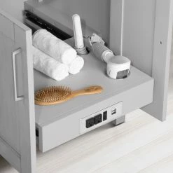 Ove Decors Tahoe VI 60 in. Double Sink Bathroom Vanity with Marble Countertop, Vintage Grey, 15VVA-TAH660-123FY -Cheap Ove Decors Store 1738441 A9