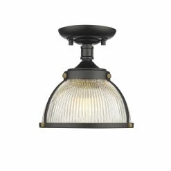 Ove Decors Exeter 1-Light Semi-Flush Ceiling Light