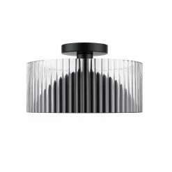 Ove Decors Rilley 1-Light Semi-Flush Mount Ceiling Light