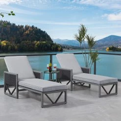 Ove Decors Venti 2 pc. Outdoor Chaise Set -Cheap Ove Decors Store 1876114 A4