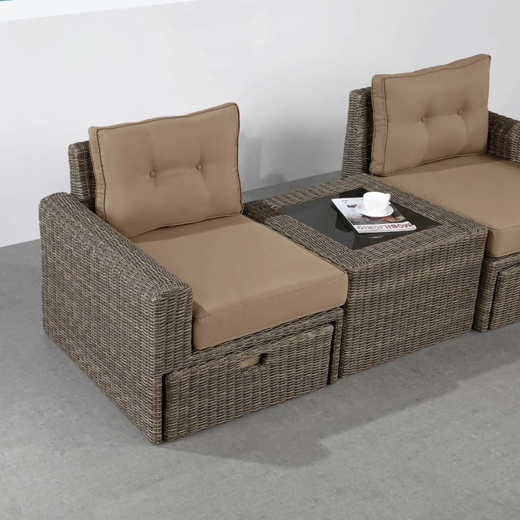 New! Ove Decors Langley 5 pc. Conversation Set, 15PCS-LA2A05-BR1VL 6 New! Ove Decors Langley 5 pc. Conversation Set, 15PCS-LA2A05-BR1VL - Image 6