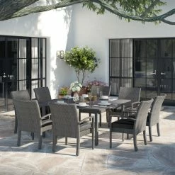New! Ove Decors Monaco 9 pc. Dining Set, 15PKD-MO1A09-GR1BR 11 New! Ove Decors Monaco 9 pc. Dining Set, 15PKD-MO1A09-GR1BR -Cheap Ove Decors Store 2021781 A2