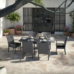 New! Ove Decors Monaco 7 pc. Dining Set, 15PKD-MO3A07-GR1BR 11 New! Ove Decors Monaco 7 pc. Dining Set, 15PKD-MO3A07-GR1BR -Cheap Ove Decors Store 2021782 A2